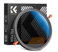 K&F Concept Variable ND2-32 (1-5 Stops) & Circular Polarizing Lens Filter 2 in 1 Adjustable Neutral Density Polarizer Filter with 18 Multi-Layer Coatings for Camera Lens (C-Series) (72, Millimeters)