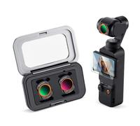 K&F CONCEPT Variable ND2-ND32 & ND32-ND512 Kit Compatible with DJI Osmo Pocket 3 Creator Combo Accessories, Limited Stops Neutral Density Filters, Action Camera Accessories