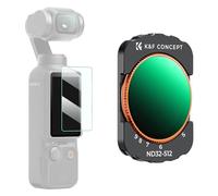 K&F CONCEPT VND32-512 Filter Kit Compatible with DJI Osmo Pocket 4/3 | VND Filter with Magnetic Mount, Limited Stops (5 to 9 stops) Neutral Density Filters, Action Camera Accessories - FD161