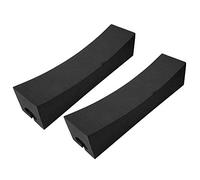 K Foam Blocks Eva One Pair Outdoor Portable Eva Soft Oval Car Roof Racks Bars For Surfboardk Stand Up Paddle Polster Black