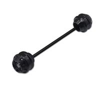 K For MT-03 2015 2016 2017 2018 2019 2020 2021 2022 2023 2024 Motorcycle Modified Accessories Front Rear Wheel Fork Slider Axle Crash Protector(Black,Front)
