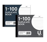 K-GALORE Plain Ruled Duplicate Book 1-100 (Navy Blue)