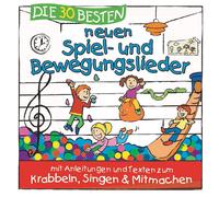 Sommerland S. & K. Glück & Die Kita-Frösche – Die 30 Besten Neuen Spiel- und Bewegungslieder – CD