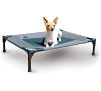 K&H Pet Products Cooling Elevated Dog Bed Outdoor Raised Cot with Washable Brea
