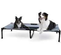 K&H Pet Products Cooling Elevated Dog Bed Outdoor Raised Cot with Washable Brea
