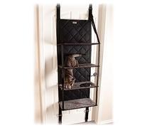 K&H Pet Products Hangin’ Cat Tree - 4 Story Gray 12 X 22 X 65 Inches