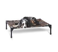 K&H Pet Products Original Pet Cot Elevated Pet Bed, Medium (25" x 32" x 7"), Realtree Edge Camo