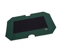 K&H Pet Products Original Pet Cot Replacement Cover (Cot Sold Separately) Green/Black X-Large 50 X 32 Inches
