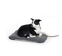 K&H Pet Products Orthopaedic Outdoor Heated Dog Bed, Lectro-Soft Grey, Medium, 48 x 61 cm