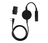 K Head PTT Cable, Military Adapter TK-208 TK-220 Mobile Noise Reduce Headsets TCI Round Waterproof PTT for 2 pin BAOFENG Kenwood Puxing 2-Way Radio, TYT Qusheng