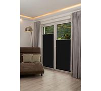K-home Klemmfix Pleated 50 x 210 cm (W x L), Anthracite Sunscreen