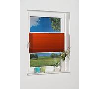 K-home Klemmfix Pleated Blind, terracotta, 60 x 130 (B x L)