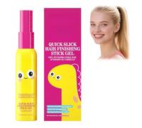 K/ids Quick Slick Hair Finishing Stick Gel,Hair Finishing Stick,Dinosaur Hair Gel and Finishing Stick,Gentle Brush-on Stray Hair Tamer,Fly Away Hair Stick,Hair Mascara for Flyaway Hairs,40ml