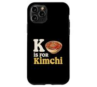 K Is For Kimchi Funny Food Alphabet Pun Case for iPhone 11 Pro