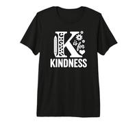 K is for Kindness Anti Bullying Unity Day Teacher Premium T-Shirt