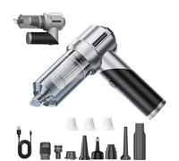 K&J Handheld Vacuum Cleaner, 20000Pa Portable Cordless Lightweight Mini Car Vacuum Cleaner, with Brushless Motor USB Car Cleaner, Cleaning for Kitchen, Car, Home, Pet Hair