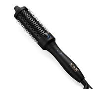 K&K Thermal Brush, 1.5 Inch Heated Round Brush, Professional Heated Curling Ceramic Tourmaline Ionic Curling Iron, Hot Styling Volumizing Comb, Dual Voltage for Traveling