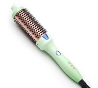 K&K Thermal Brush, 38 mm Heated Round Brush, Professional Heated Curling Ceramic Tourmaline Ionic Curling Iron, Hot Styling Volumizing Comb, Dual Voltage