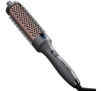 K&K Upgarde Thermal Brush, Pro 38mm Hot Hair Styler Tool, Keratin Protect Heated Comb for Volume, Body, Bounce and Blow-Dry Style Curls, Mixed Bristle Brush for All Hair Lengths and Types