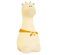 K KASONIC Night Light for Kids, RGB Silicone Toddler Nightlight, Cute Rechargeable Bedside Animal Night Lamp with Tapping Control, Children Night Lights for Bedroom, Giraffe