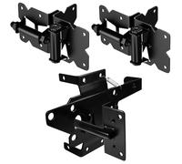 K KASONIC Self-Closing Gate Hinge & Latch Kit, Fits 3/4"-1" Gap
