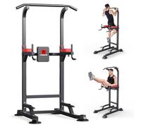 K KiNGKANG Power Tower - Home Gym Pull Up Bar Adjustable Multi-Function Fitness Strength Training Equipment Stand Workout Station