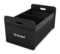 K KNODEL Car Boot Organiser, Foldable Car Boot Storage, Automotive Consoles & Organisers (Medium, Black)