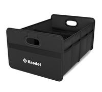 K KNODEL Car Boot Organiser, Foldable Car Boot Storage, Automotive Consoles & Organisers (Mini, Black)
