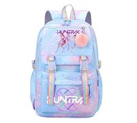 K-KPop D-Demon H-Hunters Kids School Backpack, Cool Teen Character Prints School Bag for Students Boys Girls Fans Travel Vacation, Daypacks with Zipper, Lightweight and Stylish, Rucksack for Schools