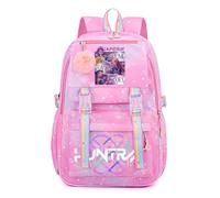 K-KPop D-Demon H-Hunters Kids School Backpack, Cool Teen Character Prints School Bag for Students Boys Girls Fans Travel Vacation, Daypacks with Zipper, Lightweight and Stylish, Rucksack for Schools
