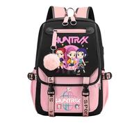 K-KPop D-Demon H-Hunters Kids School Backpack, Cool Teen School Bag for Students Boys Girls Fans, Fashion Simple Daypacks with Zipper, Lightweight and Stylish, Rucksack for Schools Travel Vacation