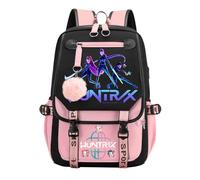 K-KPop D-Demon H-Hunters Kids School Backpack, Cool Teen School Bag for Students Boys Girls Fans, Fashion Simple Daypacks with Zipper, Lightweight and Stylish, Rucksack for Schools Travel Vacation