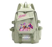 K-KPop D-Demon H-Hunters Kids School Backpack Printed Cool Teen School Bag for Girls Boys, Fashion Simple Daypacks with Zipper, Lightweight and Stylish, Casual Rucksack for Schools Travel Vacation