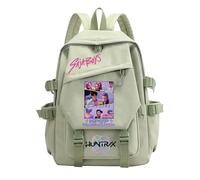 K-KPop D-Demon H-Hunters School Backpack, Cool Teen Character Prints School Bag for Students Boys Girls Fans Travel Vacation, Daypacks with Zipper, Lightweight and Stylish, Cool Rucksack for Schools