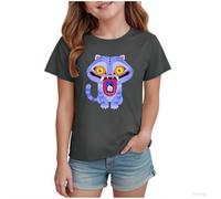 K-Kpop D-Demon H-Hunters Shirt for Girls Kids Top Graphic T-Shirt Tops Vintage Y2k H-Huntrix H-Huntr/X Hip Hop Graphic Shirts Fashion Clothing Outfits for Halloween Cosplay Dress Up (100-160)
