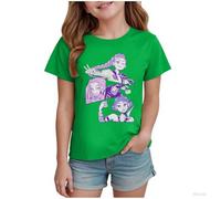 K-Kpop D-Demon H-Hunters Shirt for Girls Kids Top Graphic T-Shirt Tops Vintage Y2k H-Huntrix H-Huntr/X Hip Hop Graphic Shirts Fashion Clothing Outfits for Halloween Cosplay Dress Up (100-160)