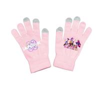 K-KPop D-Demon H-Hunters Winter Gloves Kids Magic Full Fingers Cute Stretchy Comfortable Gloves for Boys and Girls Warm Knitted Mittens for Outdoor School Costume Daily Wearing