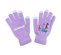 K-KPop D-Demon H-Hunters Winter Gloves Kids Magic Full Fingers Cute Stretchy Comfortable Gloves for Boys and Girls Warm Knitted Mittens for Outdoor School Costume Daily Wearing