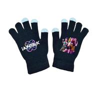 K-KPop D-Demon H-Hunters Winter Gloves Kids Magic Full Fingers Cute Stretchy Comfortable Gloves for Boys and Girls Warm Knitted Mittens for Outdoor School Costume Daily Wearing