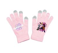 K-KPop D-Demon H-Hunters Winter Gloves Kids Magic Full Fingers Cute Stretchy Comfortable Gloves for Boys and Girls Warm Knitted Mittens for Outdoor School Costume Daily Wearing