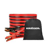 K KRIËGER Jumper Cables for Car Battery, Heavy Duty Automotive Booster Cables for Jump Starting Dead or Weak Batteries with Carrying Bag Included (16-Feet (6-Gauge)