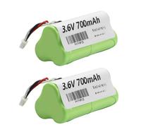 K KYUER 2-Pack 700mAh Battery for Zebra/Motorola Symbol LI4278 LS4278 LS-4278 LS4278-M BTRY-LS42RAAOE-01 DS-6878 DS6878 DS6878-SR 82-67705-01 K35466 Cordless Bluetooth Barcode Scanner