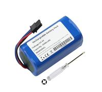 K KYUER 2600mAh Replacement Robotic Vacuum Battery Compatible with 360 C50, TCL S1 / S15 / S18 for AIRROBO P10, Formate E-550G/W Robot Vacuum Cleaner Rechargeable Battery