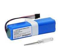 K KYUER 5200mAh Rechargable Vacuum Cleaner Battery for Dreame D9 D9 Pro D9 Max D10 D10s D10 Plus L10 L10s L10 ro Plus F9 Z10 Pro RLS5-BL0 RLS5-WH0 RVS5-WH0 RL55L P2008-4S2P-MMBK Robot Vacuum Cleaner