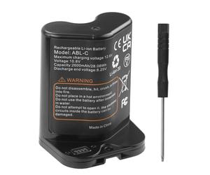 K KYUER ABL-C 2600mAh Robotic Vacuum Battery for iRobot Braava Jet M6 6110 Series M611020 M612880 M612680 M614480 6100 Ultimate Robot Mop Vacuum Cleaner 28.08Wh Battery