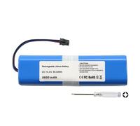 K KYUER Battery Compatible with Laresar L6 Pro VIOMI S9 Ultenic T10 Robotic Vacuum Cleaner with Tools 5600mAh 14.4V