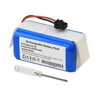 K KYUER Replacement Vacuum Cleaner Battery Compatible with OKP K2 K3P K4 K5 K7 OKP K5 Pro Robotic Vacuum with Tools 14.4V 2600mAh