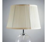 K Living 14" Traditional Mushroom Light Shade For Modern Table Lamps And Floor Lamps In Cream
