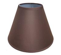 K LIVING 9" Coolie Table Lamp Shade Main Colour: Chocolate Brown