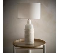 K LIVING Aria 53cm Light Cream Ceramic Table Lamp K LIVING Cream